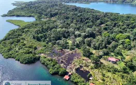 Waterfront Land with Cabin, Bocas del Toro, Panama