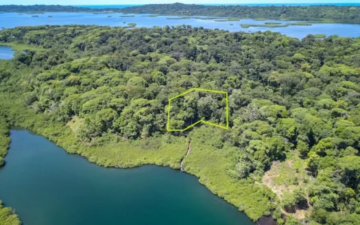 1.2-Acre Elevated Waterfront Land in Bastimentos, Bocas Del Toro