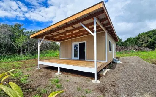 New 2BR cottage shell on 1/3 acre near Naʻalehu & South Point