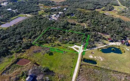 2.02 Acres in Aransas Pass, TX with RV Infrastructure