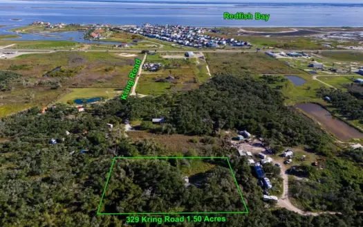 1.5 Acres in Aransas Pass, Texas with Adjacent Lots For Sale