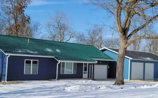 Richland County Ranch Home W/ Heated Shop on 20 Wooded Acres