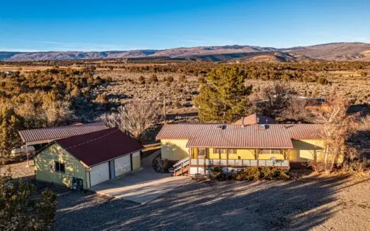 Country Home for Sale Cedaredge, Colorado with Land & Views
