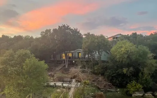 Lakefront Home with Dock for Sale on Lake Brownwood, Tx