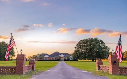 Luxury Pool Home on 5.29 Acres in North Florida
