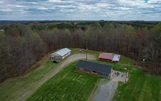 Ranch Style Home with 2.15 Acre Located in Stokes County, Nc