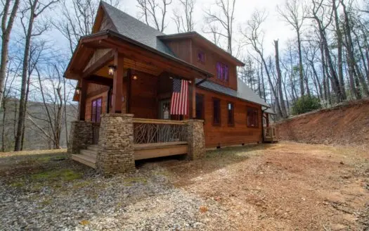 Craftsman Mountain Home with Acreage for Sale Near Asheville