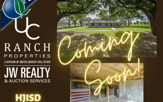 Ranchette for Sale in China Texas on 2.5 Acres