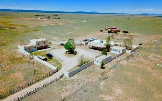 New Mexico Pueblo Style Estate with Home and Acreage!