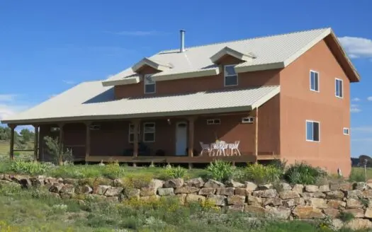 Country Home with Green Features & Acreage for Sale Chama Nm