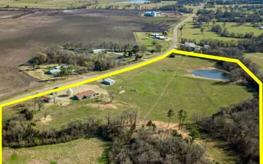 Country Home for Sale Clarksville Texas Red River County