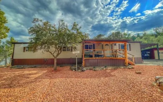 Home on 1.9 Acres with Patio and Connected Gazebos