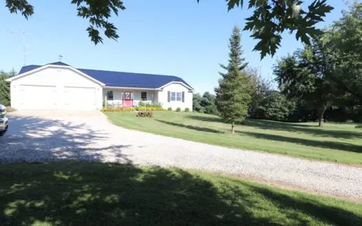 Ranch Country Home on Acreage for Sale in Knox County Ohio