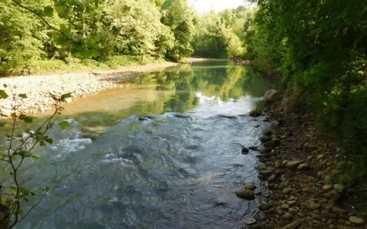 Home Bordering Little Buffalo River for Sale