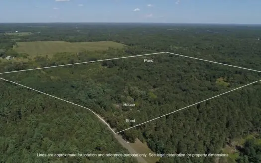 Country Home with Hunting Land for Sale in Marquette County,