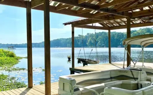 Lakefront Cabin with Large Boathouse for Sale Pike County Ms