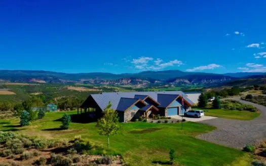 Mountain Timberframe Home with Large Heated Shop on 47 Acres