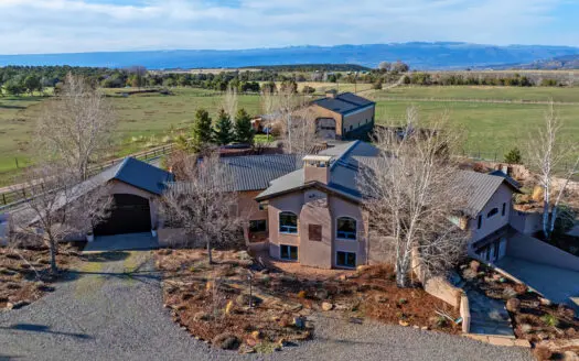 Colorado luxury mountain home with acreage for sale