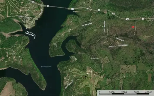 Secluded Lot near Bull Shoals Lake in Theodosia, Missouri