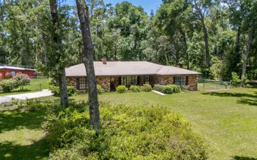 3 Bedroom Brick Home For Sale Chiefland, FL