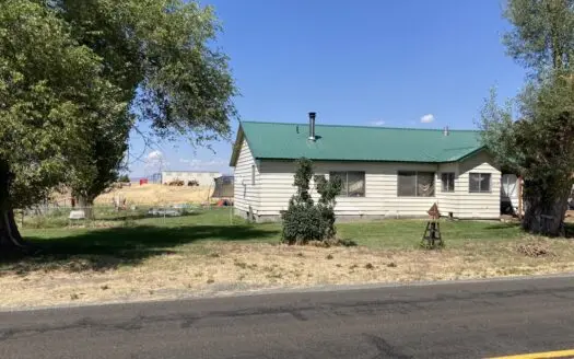 House in Bieber, California. Lassen County