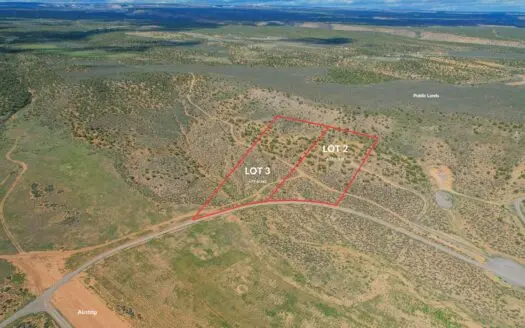 Private, No HOA Building Lot with Mountain Views & Public Land