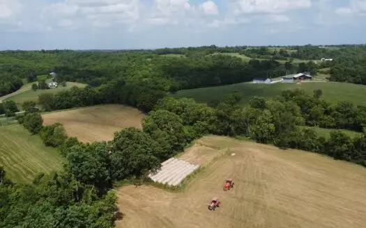 38 acres with farm house for sale in bath county great cattle