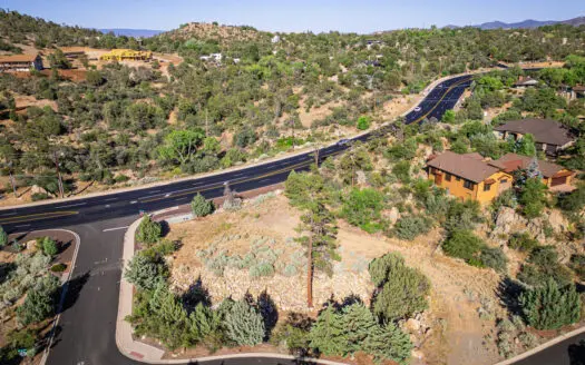 Level .99 Acre Corner Lot with Pines Trees