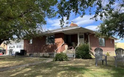 Brick country home on 1 acre. Small animals and large garden