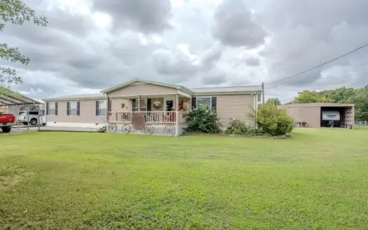 Country Home with 3.08 Acres, Shop & Pond