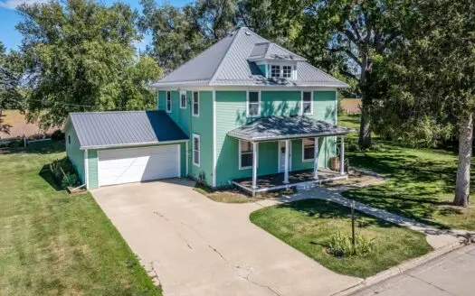 2 -Story Home in Shelby Co, Elk Horn, Ia with Country View