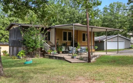 Lake Home with 2 Homes and 3 Stall Boat Dock on Bull Shoals Lake