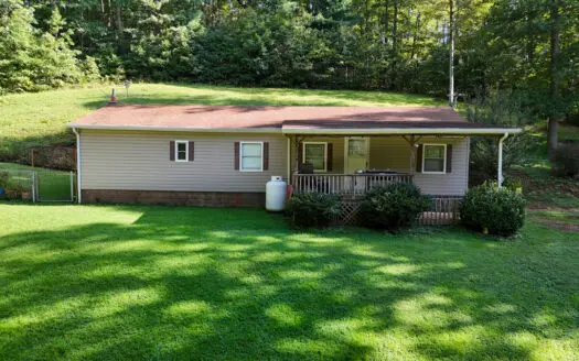 Secluded Home and 2.69 Acres For Sale in Patrick County, VA