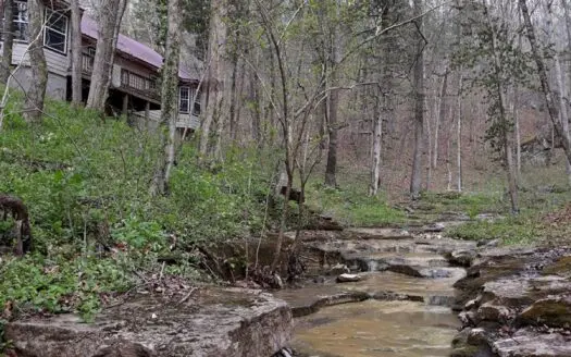 Newton County Jasper Home w/Waterfall on 5 Acres For Sale