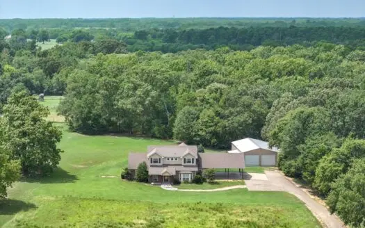 4BR-3.5BA Country Home on 6 Acres Winnsboro Wood County Texas