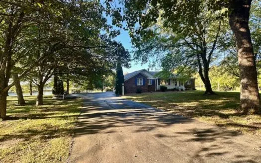 Beautiful Lakefront 3-bedroom 2.5-bath brick home.