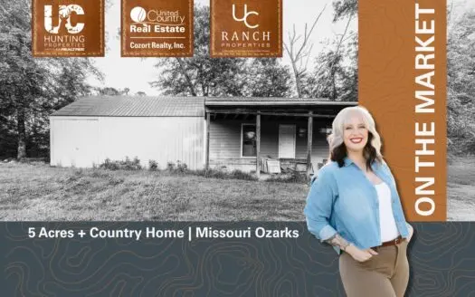 Wooded Acreage and Home for sale in the Missouri Ozarks