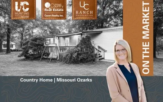 Country Home for sale in the Missouri Ozarks