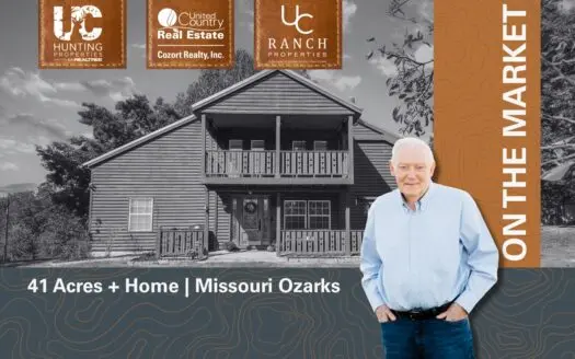 Country Home and Acreage for sale in the Missouri Ozarks