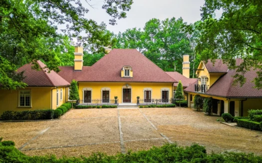 Luxury European-style estate home in Ball Ground Georgia