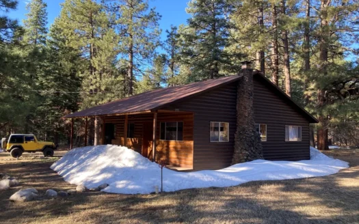 Mountain Cabin At The Base Of The Brazos Cliffs