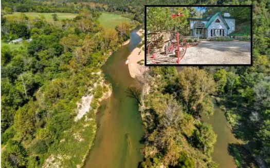 Southern Missouri Ranch with Creek, Spring, Barn & Cottage