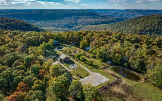 Mountain Property Home/Retreat on 18 Private Acres Newton County