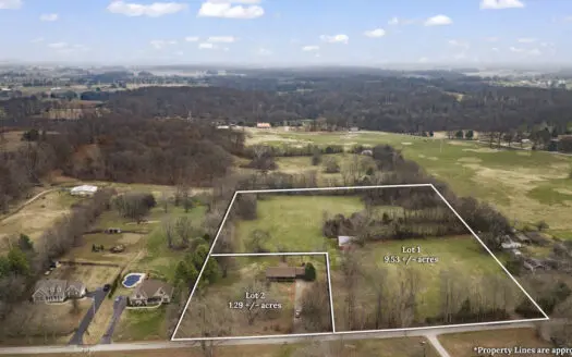 Warren Co. Home & 10.8 Acres Offered in 2 Lots @ Absolute Auction