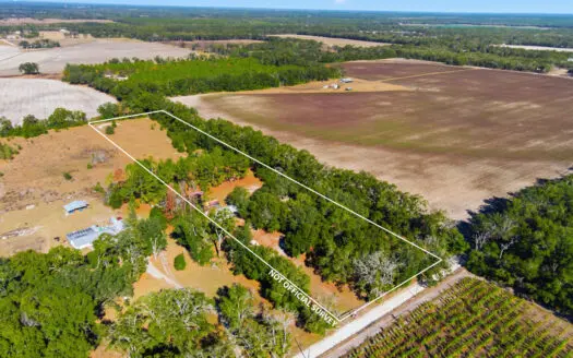 3/2 on 8.6 Acres For Sale in Bell, FL