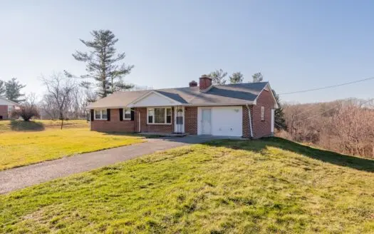 Brick Ranch for Sale in Christiansburg VA!