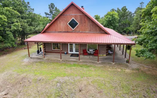 Log Home on 119 Acres, Hunting Land with Panoramic Views