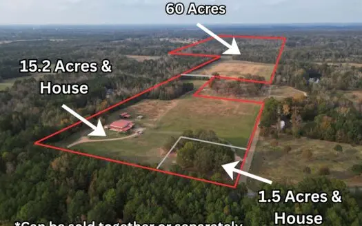 Rural Fouke Retreat With Barndo, Rental & 76.7 Acres