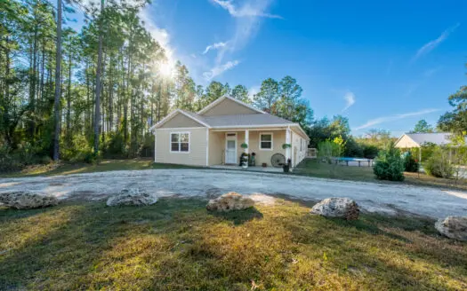 Newly Built Home on 3 acres with Closed in Garage