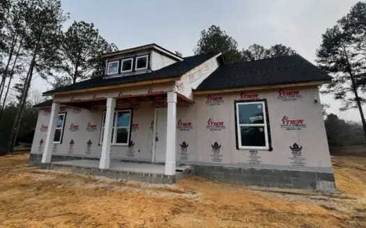 New Custom Home Near Cheraw – Peaceful Country Living